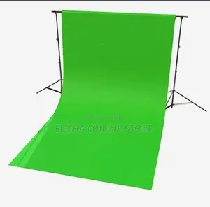 3m by 3m Back Drop/Green Screen With Stand