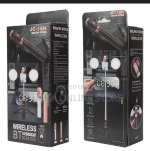 Wireless Mobile Phone Holder /Holder With Ringlight