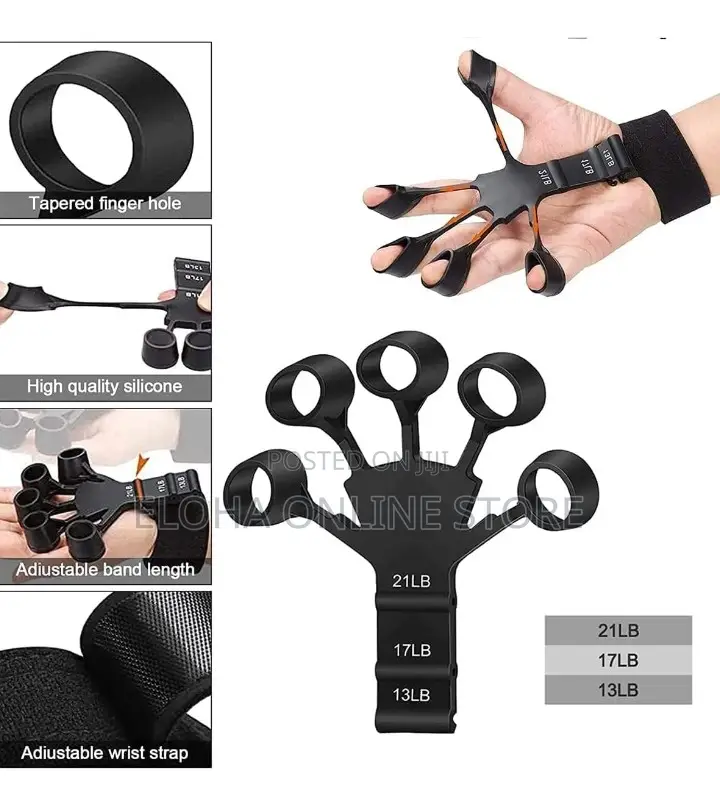 Finger Grip Exercise Strengthener