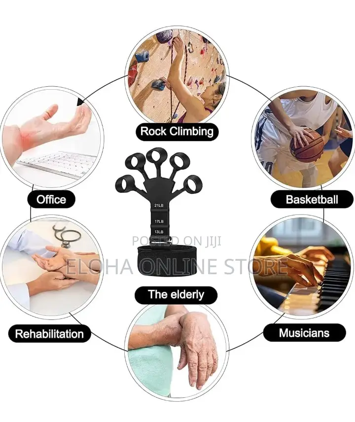 Finger Grip Exercise Strengthener