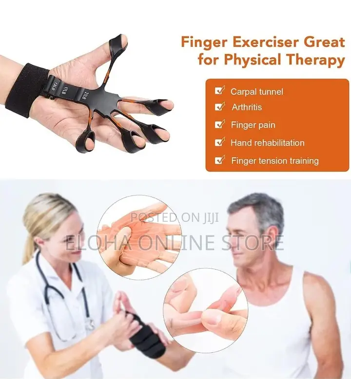 Finger Grip Exercise Strengthener
