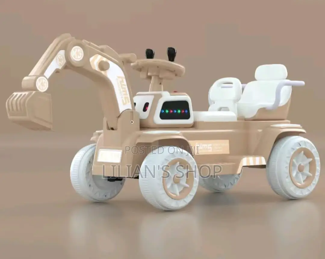 2 Seater Kids Excavator
