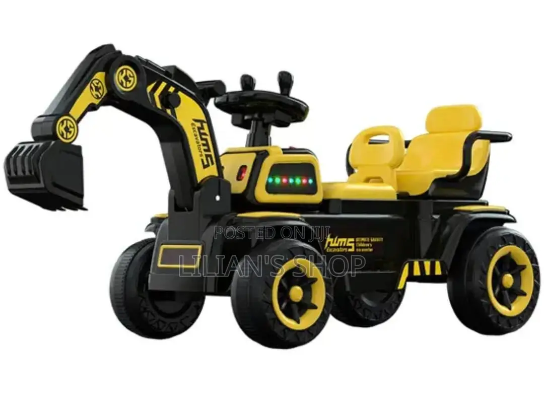 2 Seater Kids Excavator