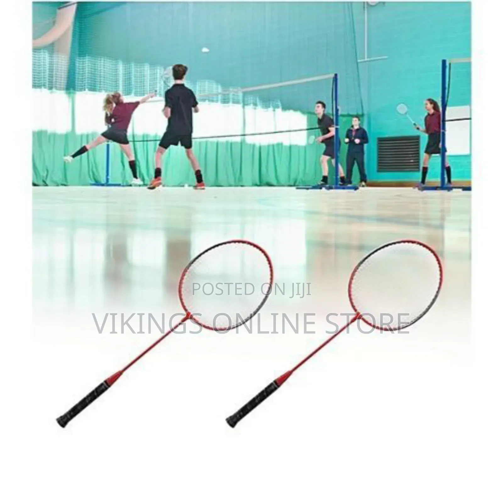 A Set of Badminton Rackets - Multi-Color