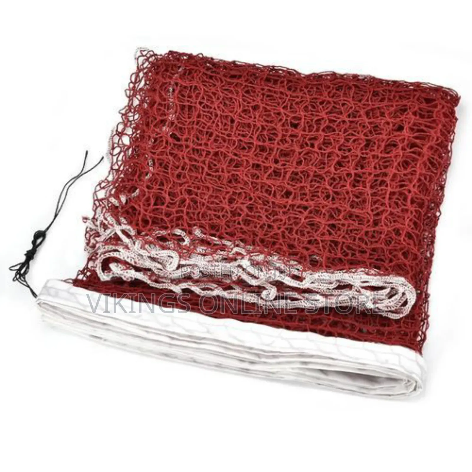 Professional Badminton Sports Game Net - Burgundy