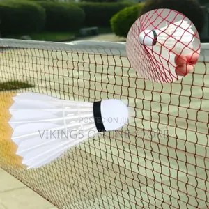 Professional Badminton Sports Game Net - Burgundy