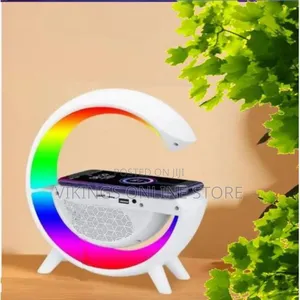 Photo - 5-in-1 Bluetooth Speaker, Wireless Phone Charge, FM . Lamp