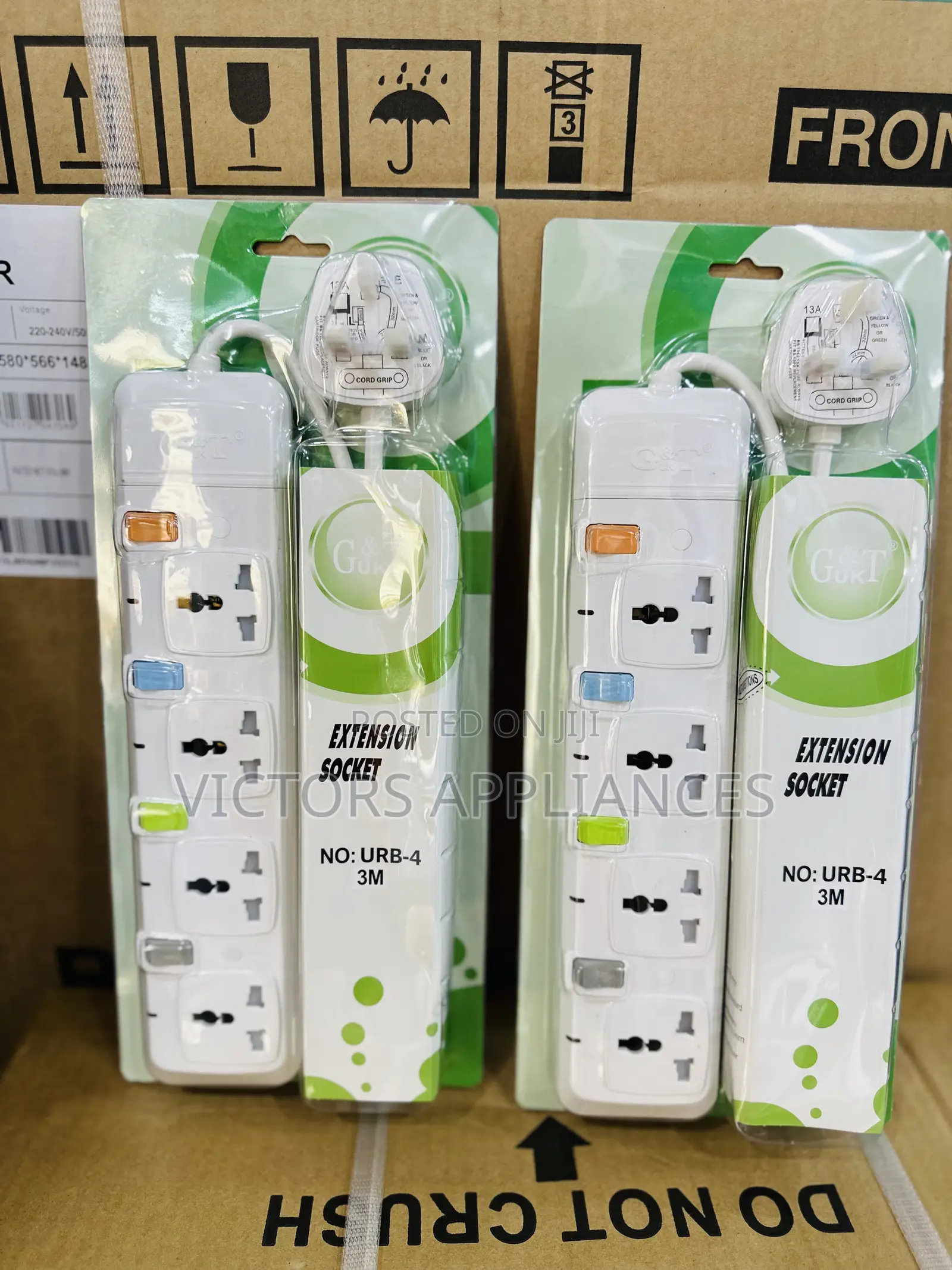 G T UK Extension Sockets
