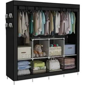 Photo - Black 4 Column Mettalic Cloth Rack