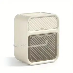 Bathroom Wall-Mounted Tissue Box With Creamy Luxury