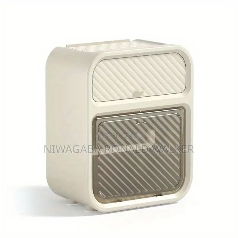 Bathroom Wall-Mounted Tissue Box With Creamy Luxury