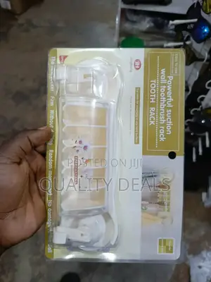 Powerful Wall Mounted Toothbrush Holder Rack