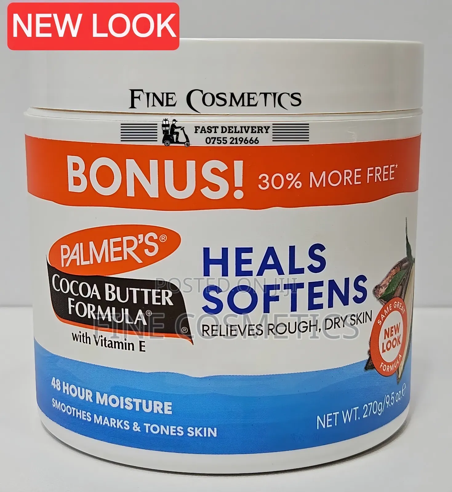 ORIGINAL Palmer's Cocoa Butter Cream Dry Skin Relief. 270g