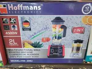 Hoffman Electric Commercial Blender 2in1 and 2L Capacity