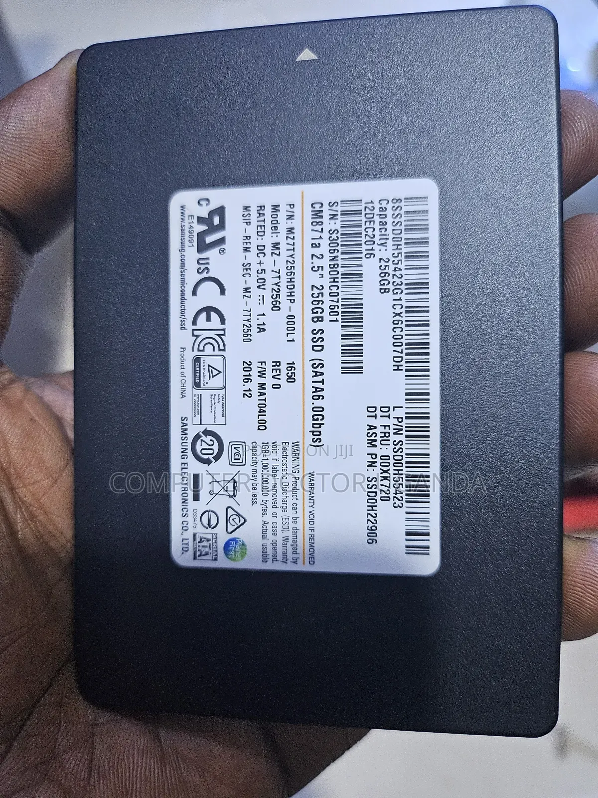SSD Drive 256gb