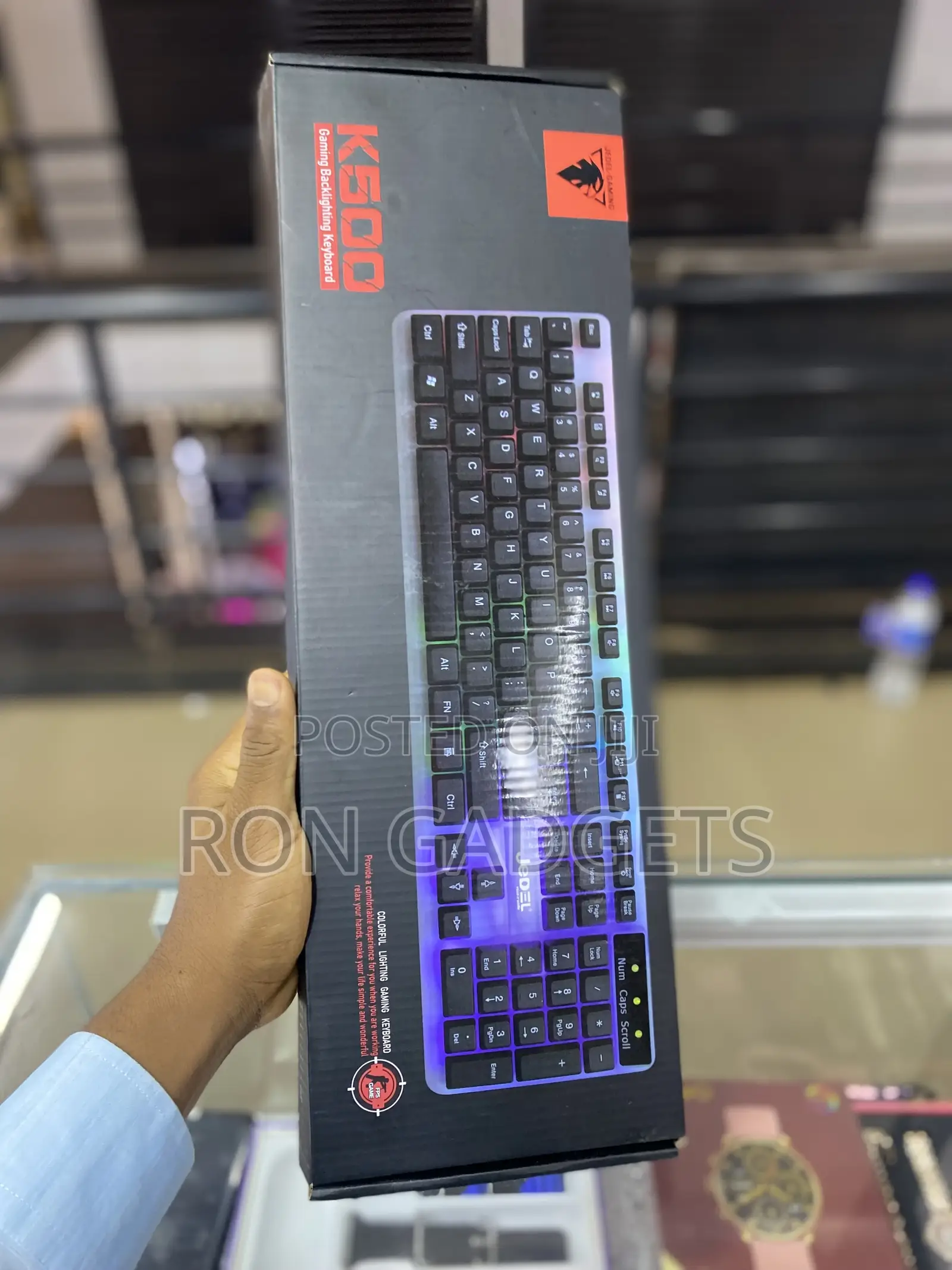 Gaming Keyboard With Backlight