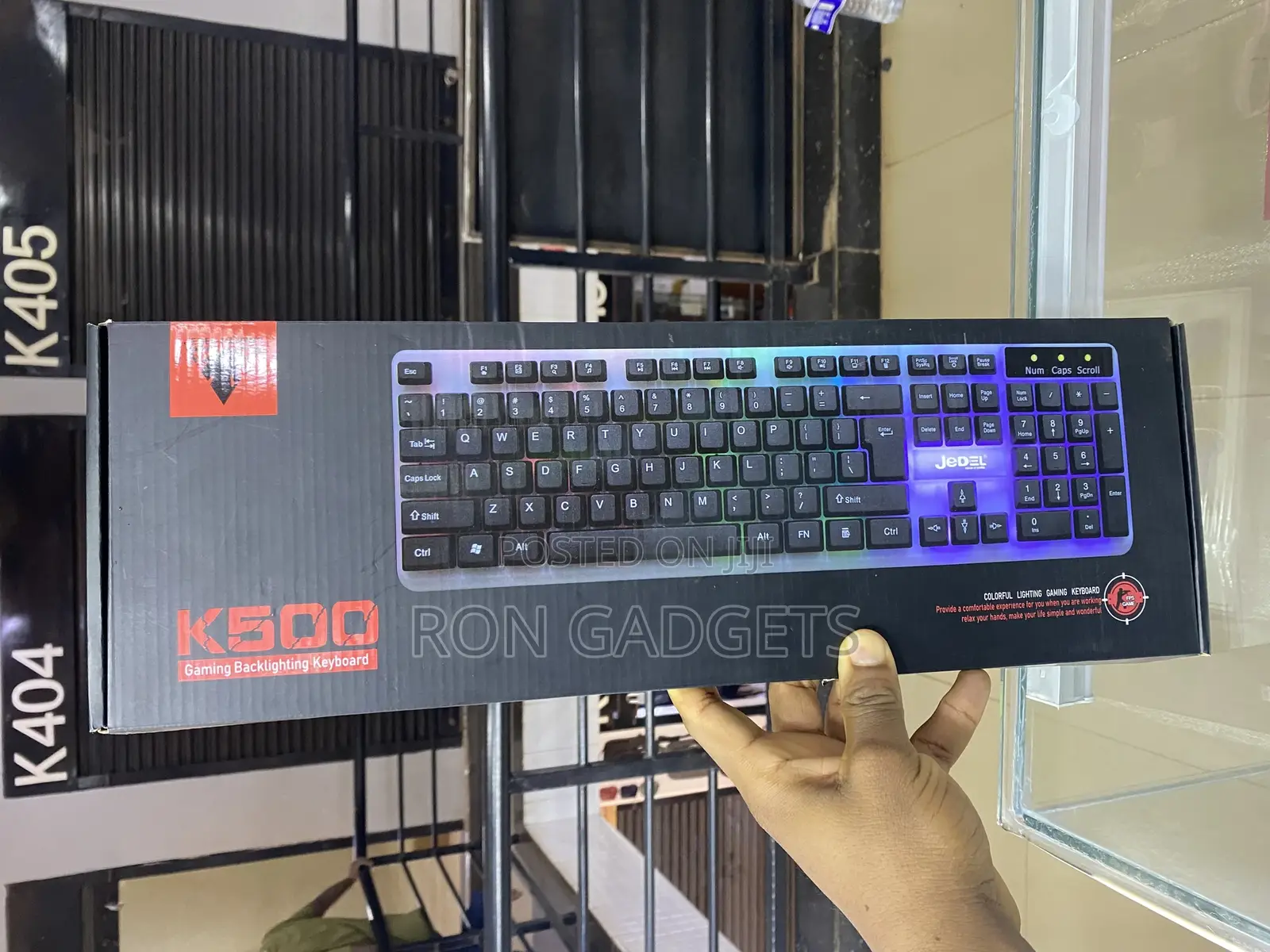 Gaming Keyboard With Backlight