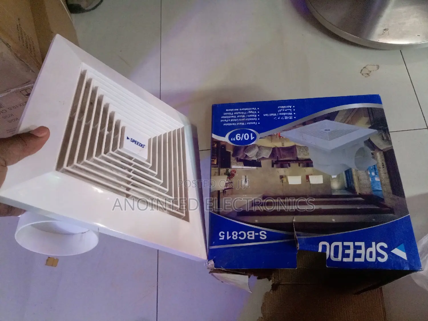 Clay Extractor Ceiling Fan 10"