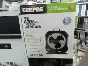 Geepars Rechargeable Table Fan