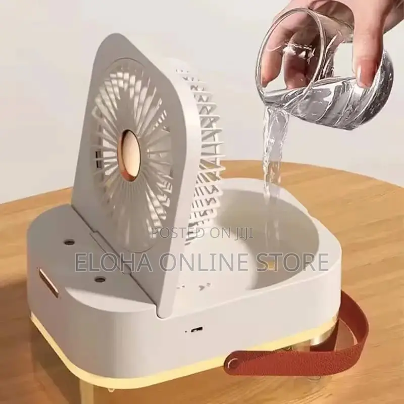 Portable Mini Fan With Cool Mist