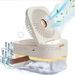 Portable Mini Fan With Cool Mist