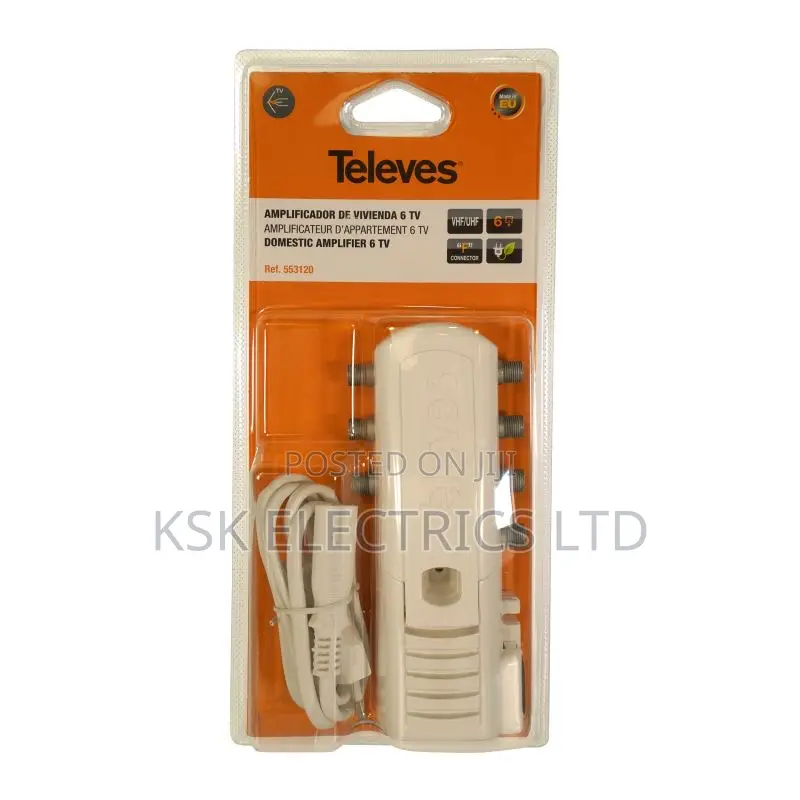 Televes | Signal Amplifier for TV Housing 4 Outputs