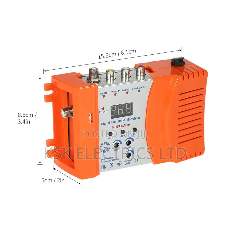 High Performance Auto RF Modulator Compact RF Modulator