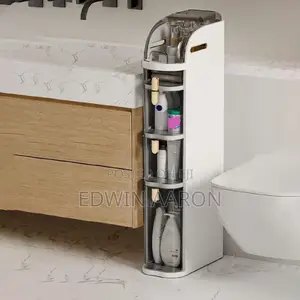 4 Tier Bathroom Cabinet Storage
