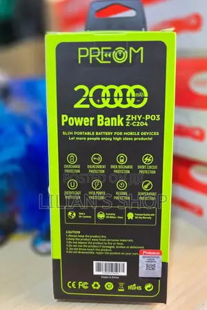 PREOM 20000mah Power Bank