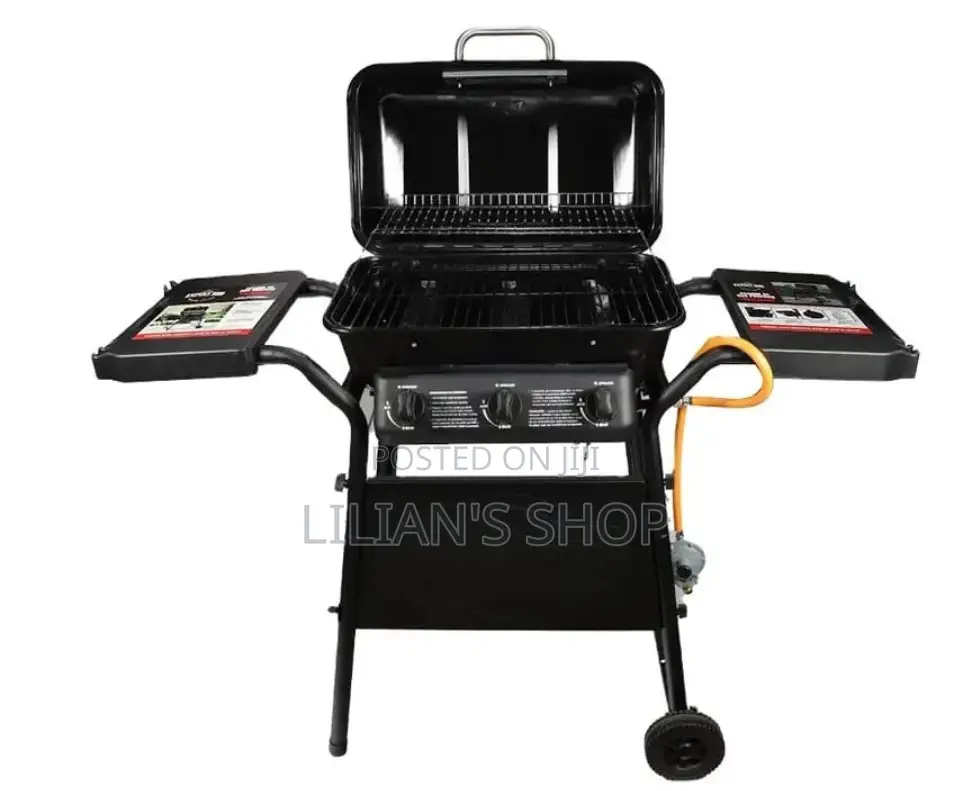 3 Burner Expert Gas BBQ Grill