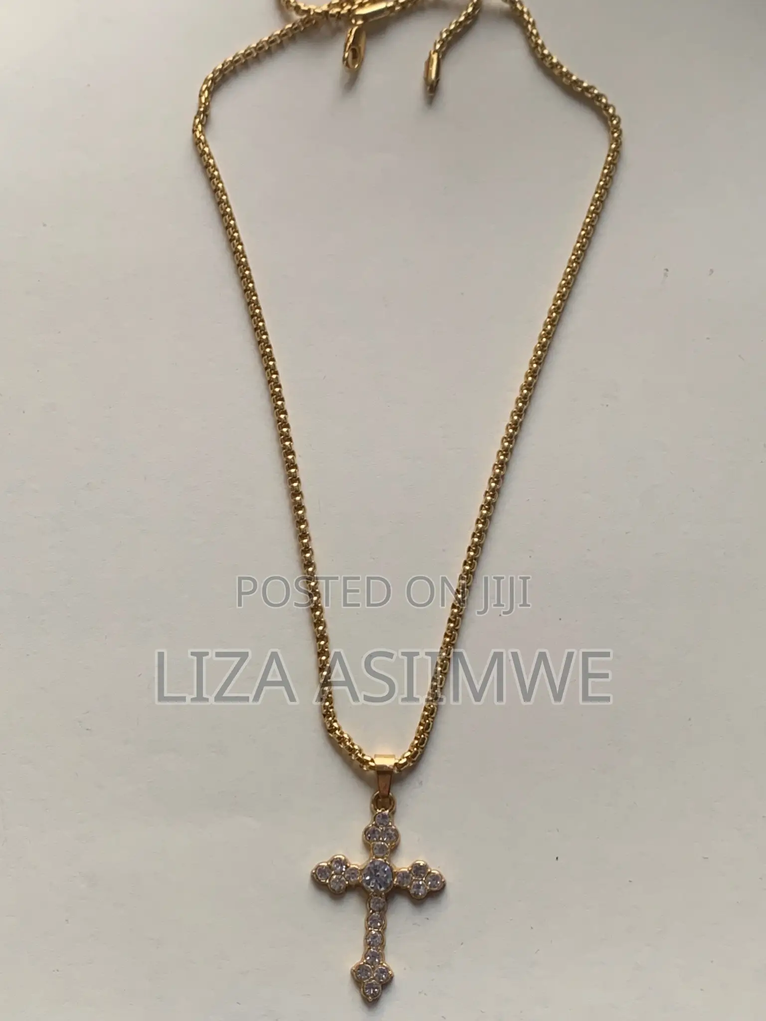 Simple Chains With a Cross Pendant