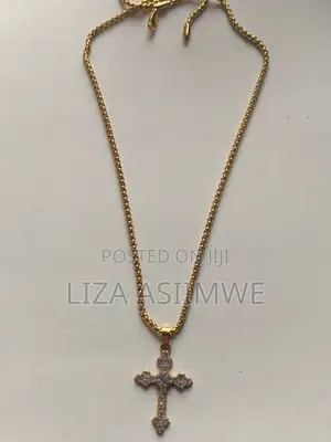 Simple Chains With a Cross Pendant