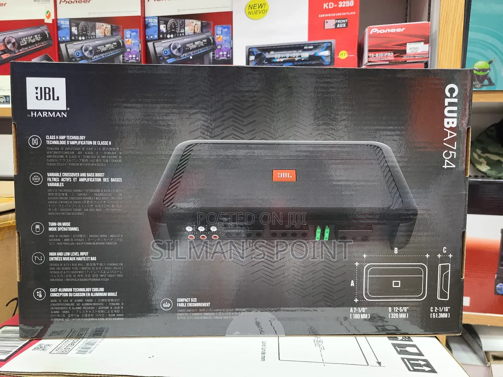 JBL Club A754 Car Amplifier