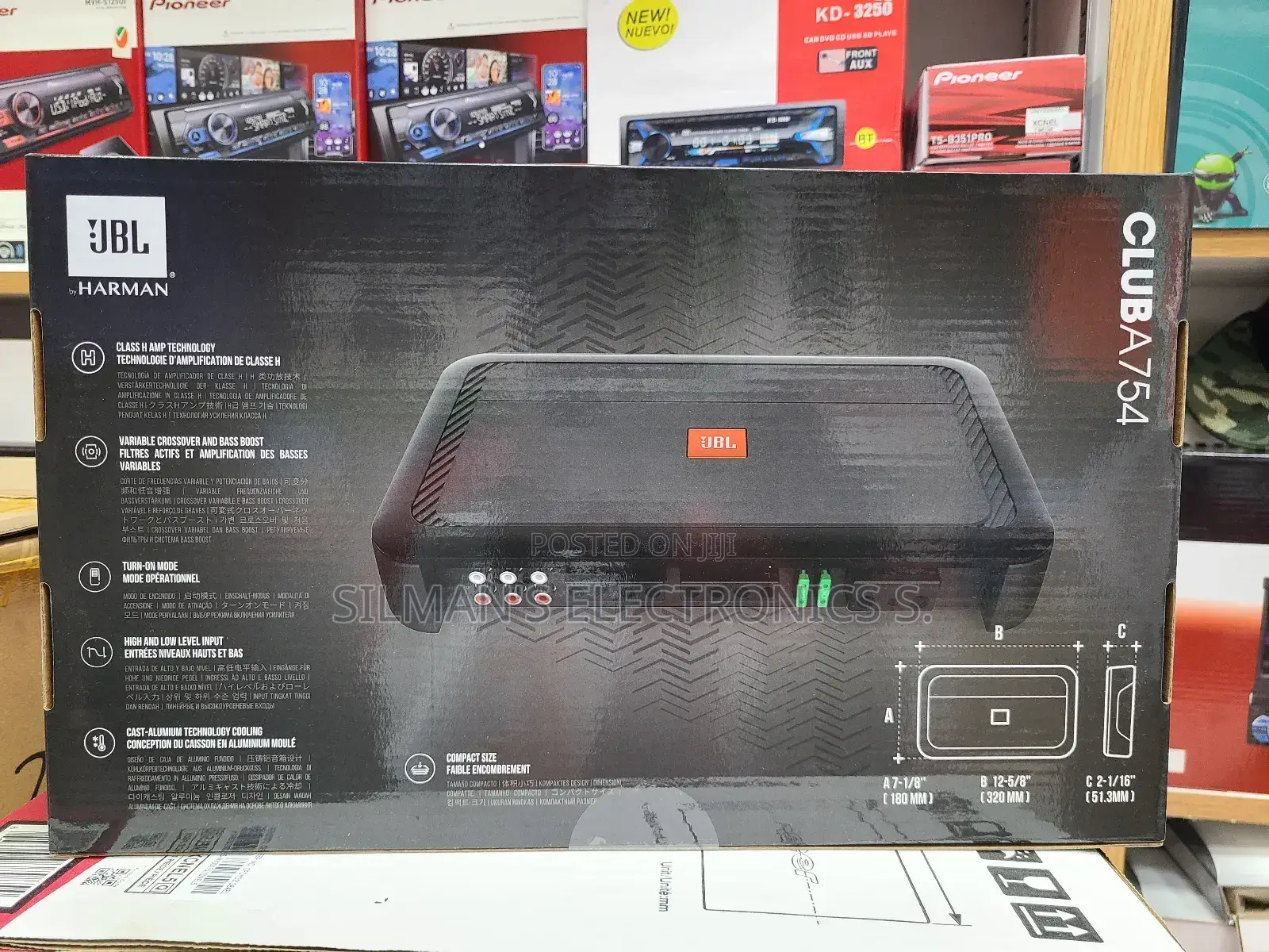 JBL Club A754 Car Amplifier