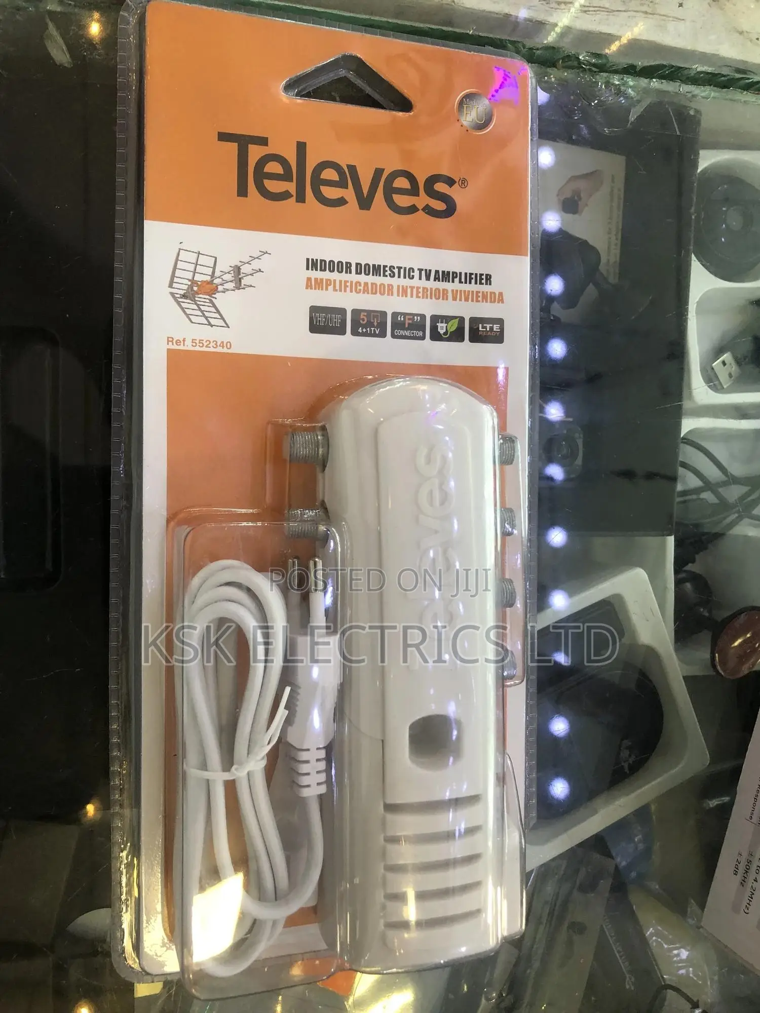 Televes | Signal Amplifier for TV Housing 4 Outputs