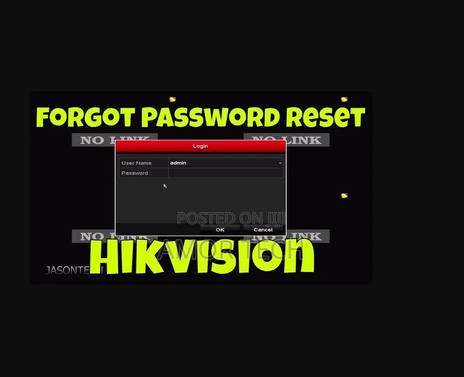 DVR Hikivision Password Unlock/CCTV Password Reset