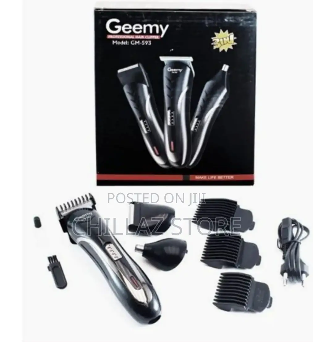 Geemy 3 in 1 Rechargeable Hair Shaver