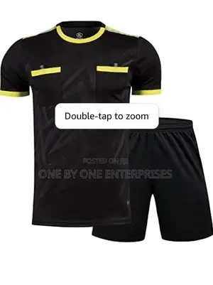 Referee Jersey Personalized Umpire Shirt and Short