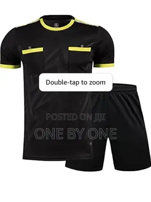 Referee Jersey Personalized Umpire Shirt and Short