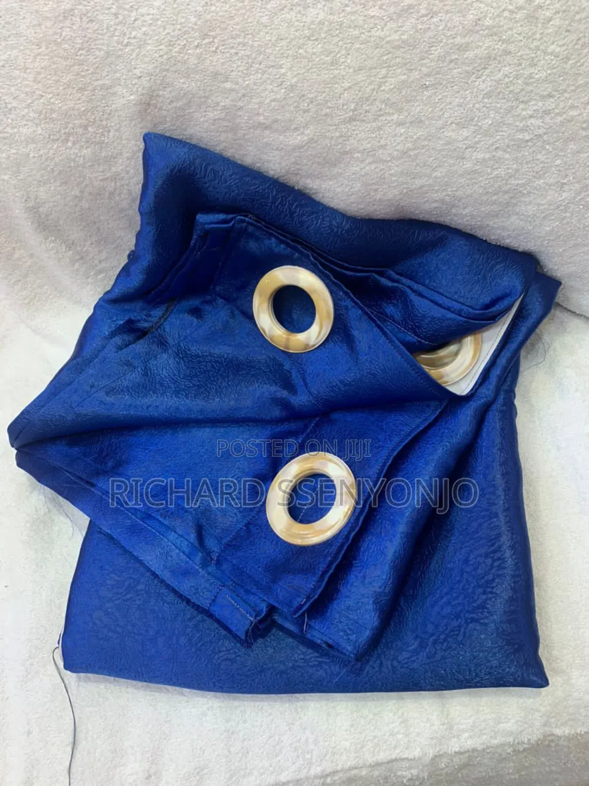 Single Colour Curtains Pair