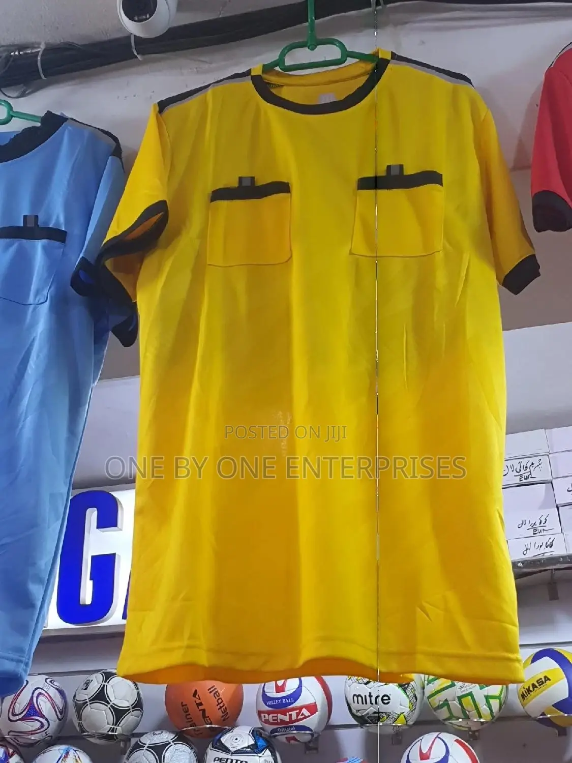 Outdoor T-Shirts Referee Soccer Jerseys Adult Football