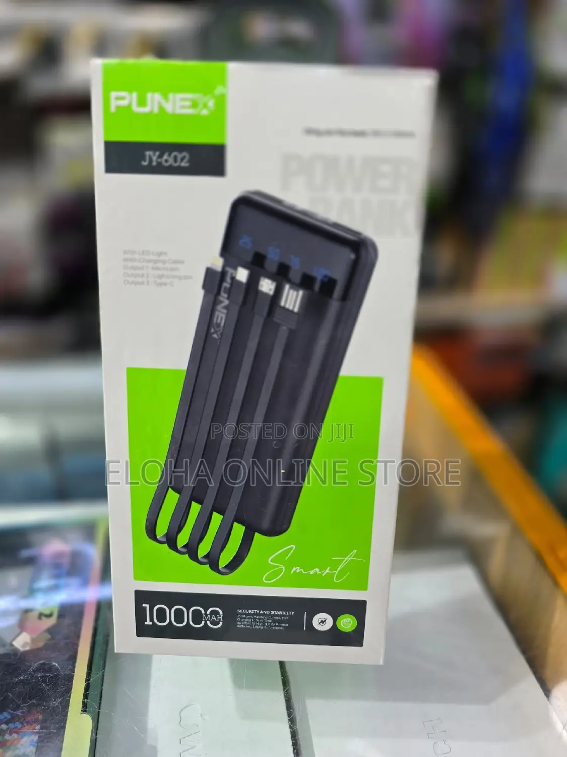 Punex Jy-602 10000mah Portable Power Bank