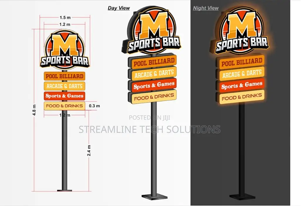 3D /2d/ Lightbox Posters/Signages
