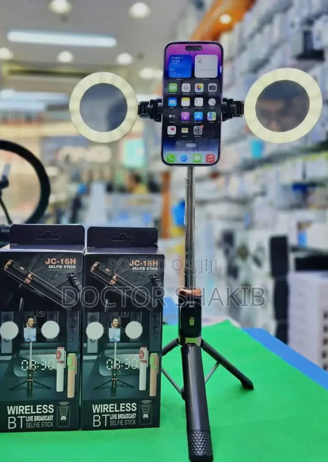 Wireless BT Live Broadcast Selfie Stick