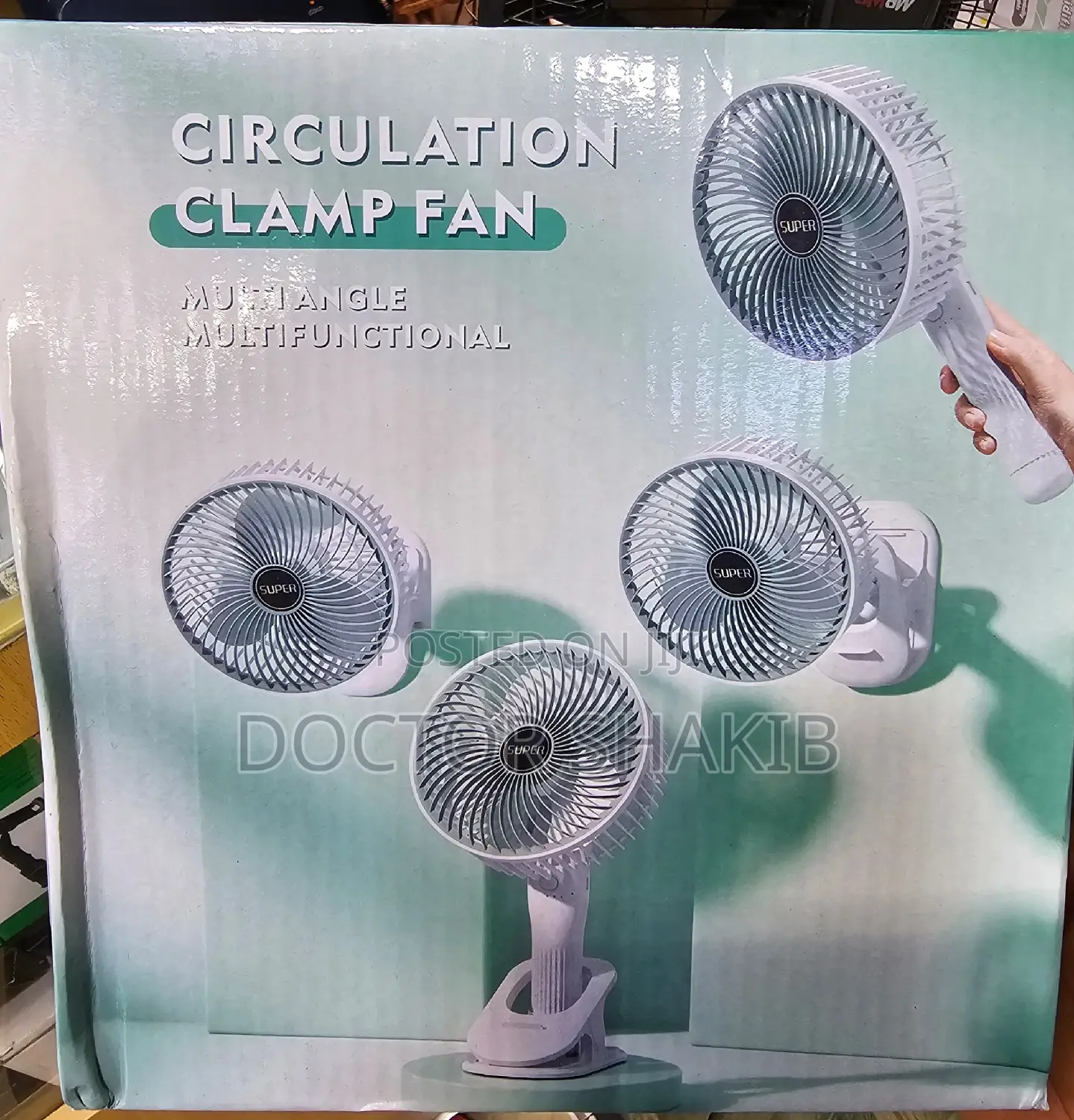 Durable Circulation Clamp Fan