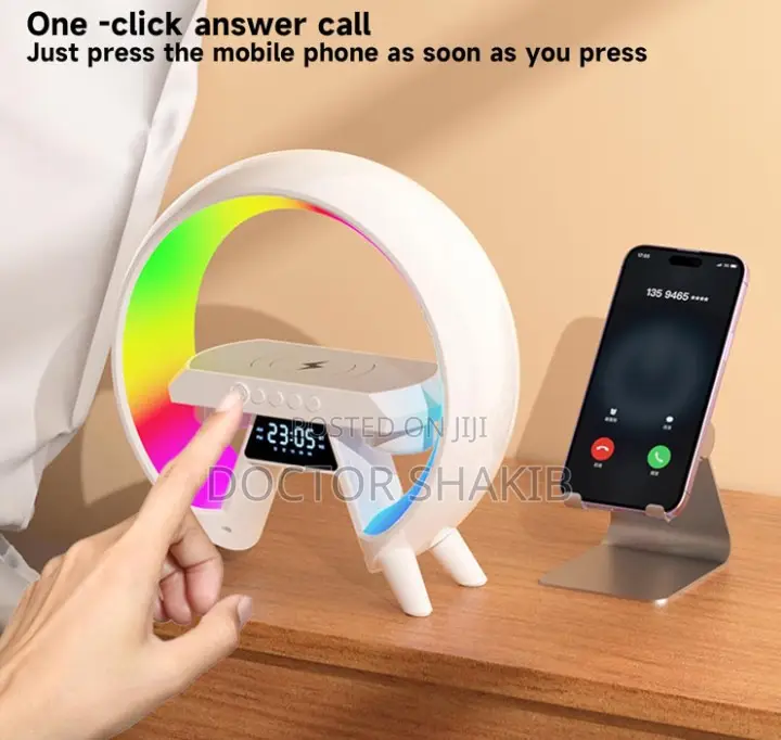 New Large G Lamp Smart Night Light With Speaker