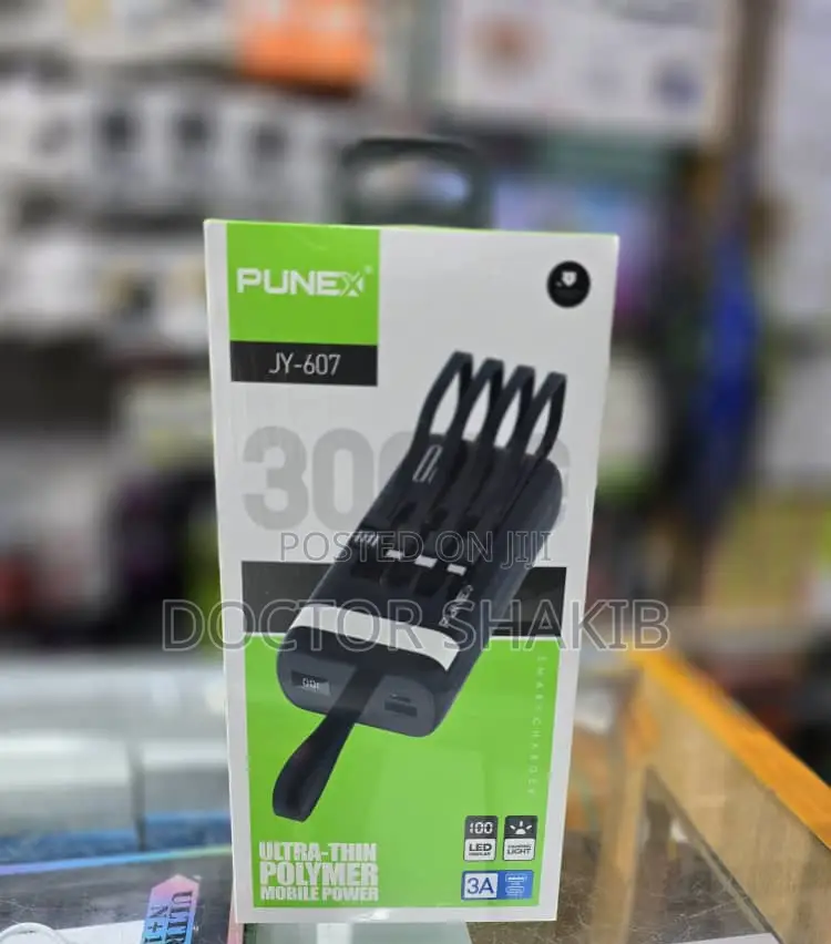JY-607 Ultra-Thin Polymer Mobile Power