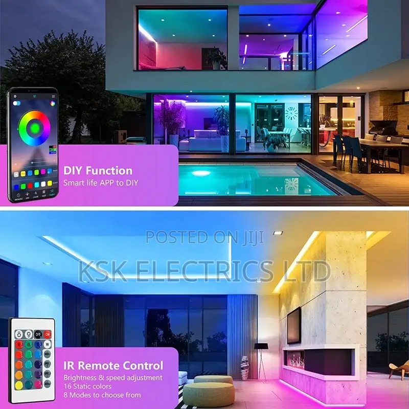 RGB LED Strip for Room LED PC TV Backlight Neon LED Lighting