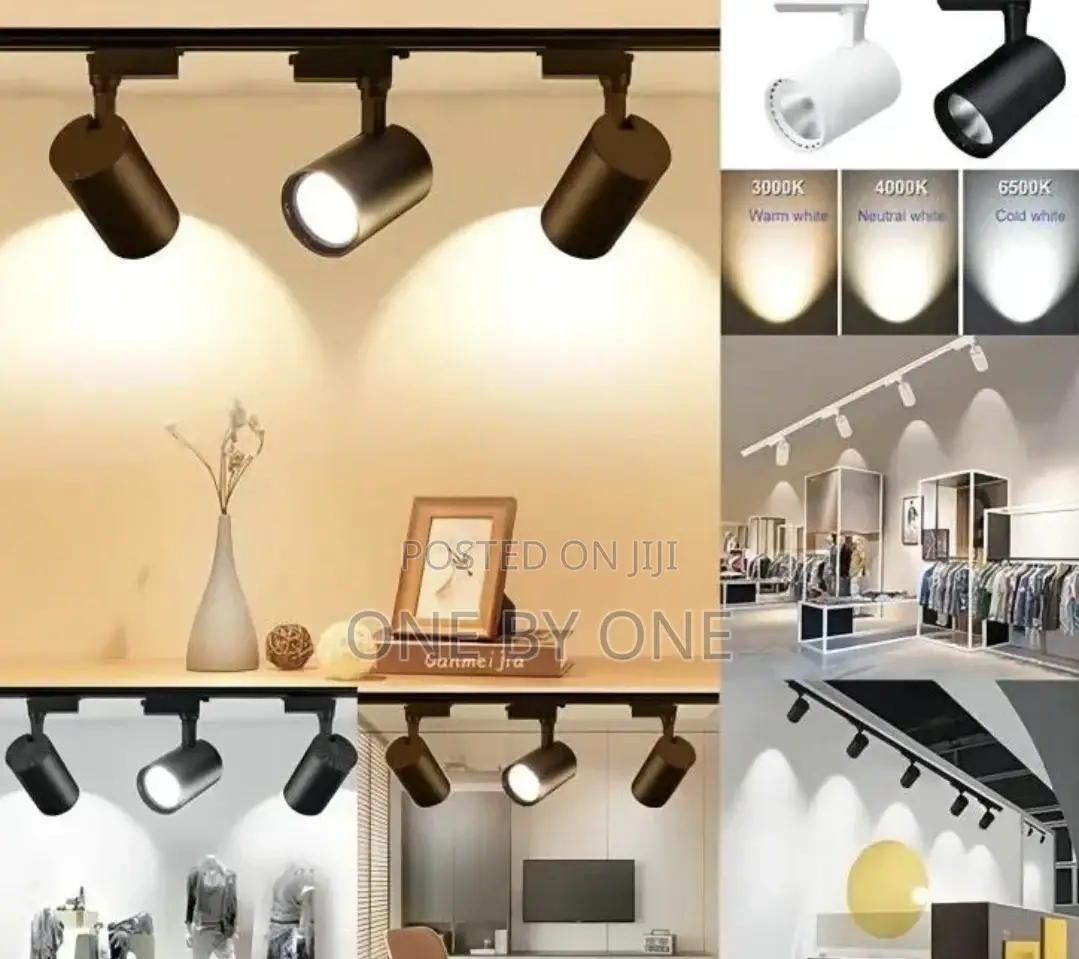 Foldable COB Led Lights Track System Fixture