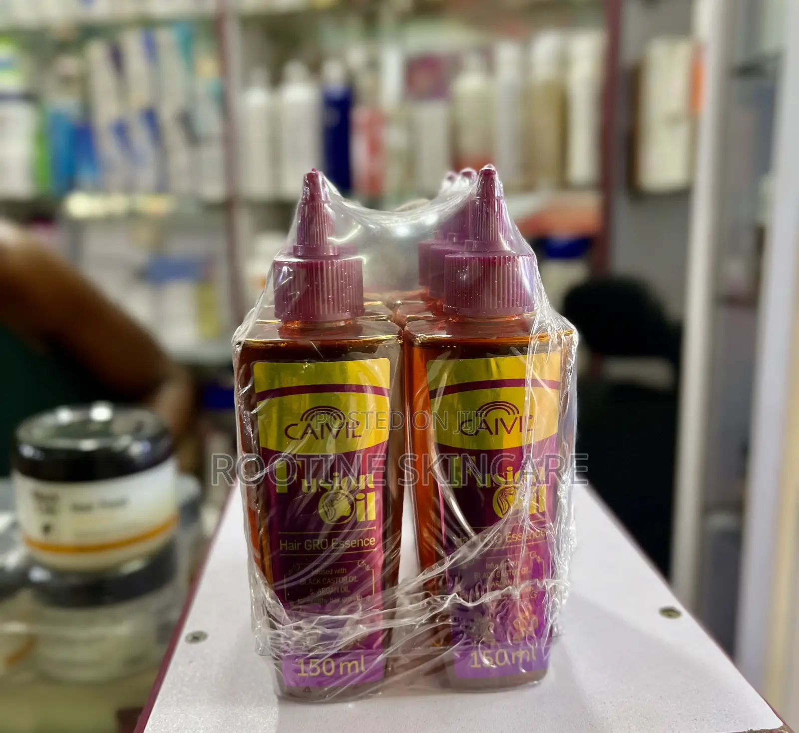 Caivil Fusion Hair Gro Essence Oil 150mls